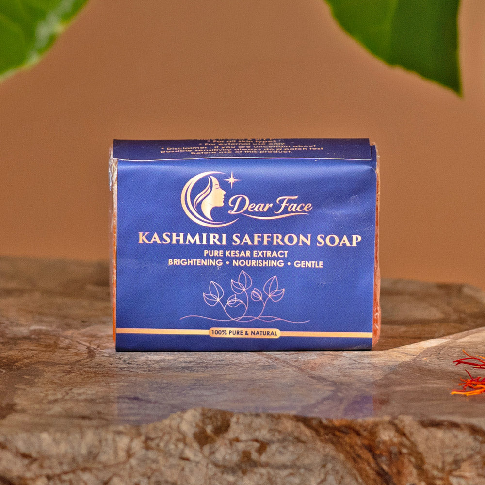 Dear Face Kashmiri Saffron Soap – With Pure Kesar Extract