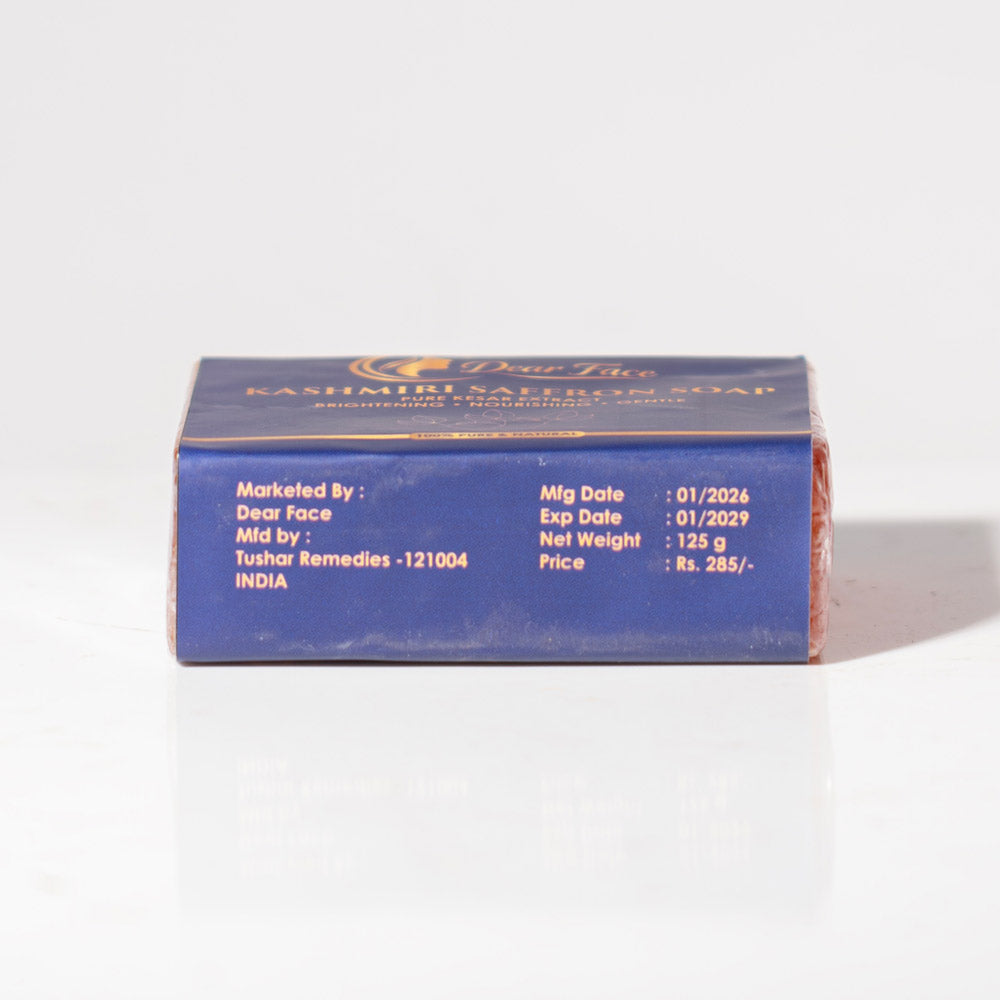 Dear Face Kashmiri Saffron Soap – With Pure Kesar Extract