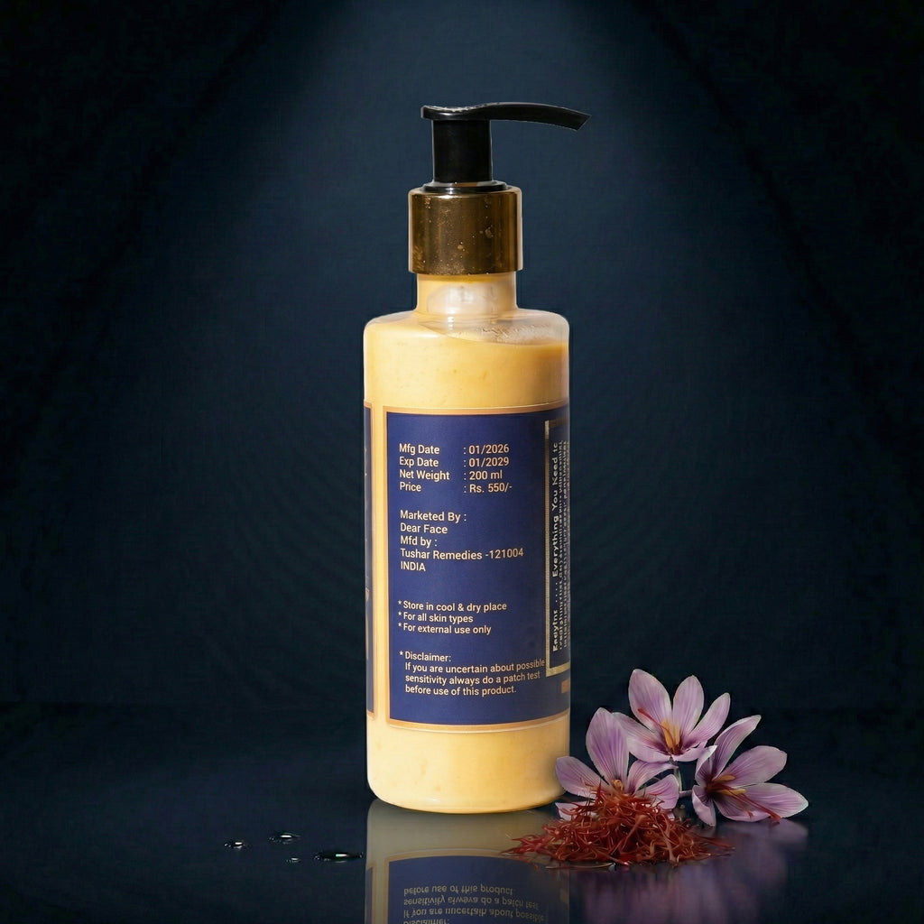 Dear Face Kashmiri Saffron Moisturising Lotion