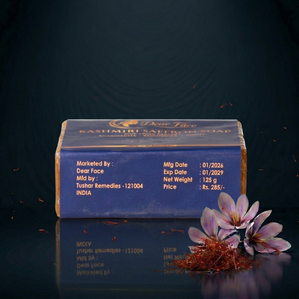 Dear Face Kashmiri Saffron Soap – With Pure Kesar Extract